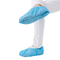 Deslizamento não não tecido descartável azul da tampa da sapata de 35g PP