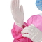 Nível médico descartável não tecido cor-de-rosa 1 do PPE AAMI dos vestidos 30gsm dos PP 2 3 4