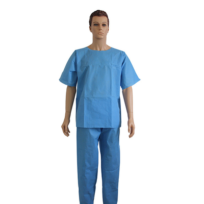 o hospital 50gsm descartável azul cirúrgico esfrega S/M/L/XL/XXL/XXXL/XXXXL