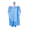 45gsm reforçou os vestidos descartáveis S azul M L XL da cirurgia