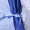 Vestido cirúrgico protetor não tecido não estéril do vestido BVB 510k 68gsm do nível 4 de AAMI